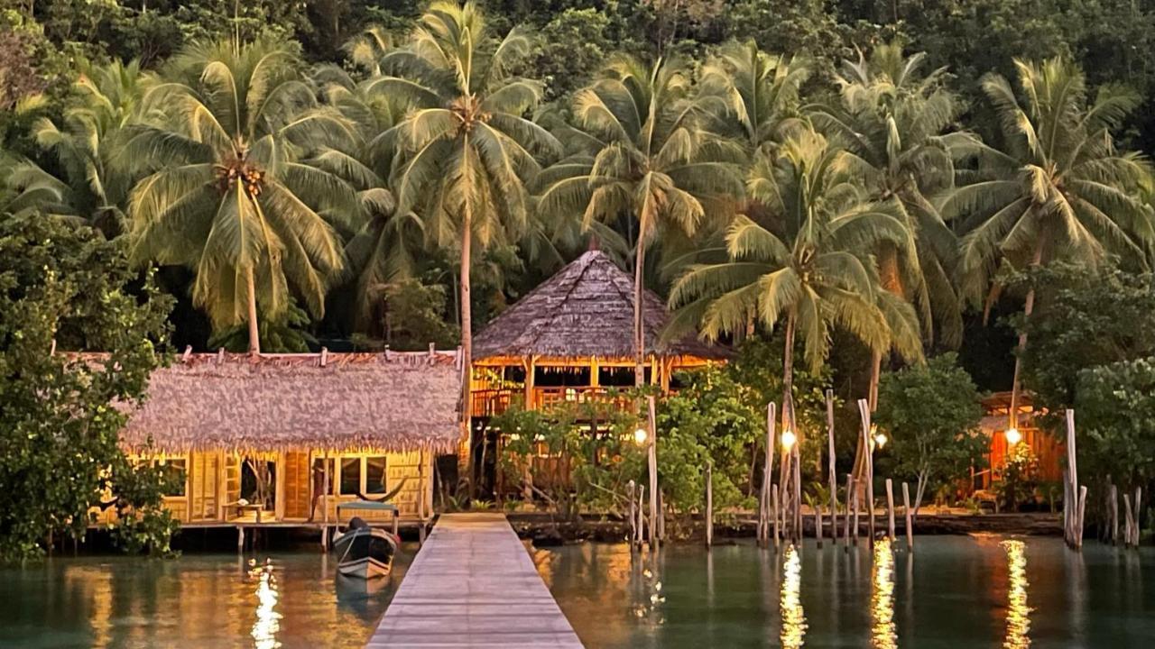 Nyande Raja Ampat Hotell Pulau Mansuar Eksteriør bilde